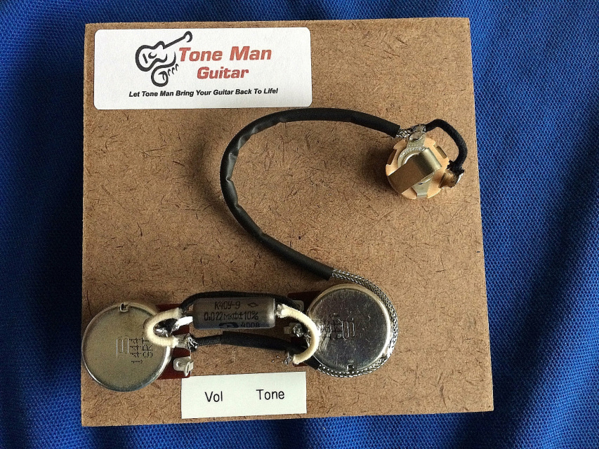 Les Paul Jr. Gibson prebuilt wiring harness kit.