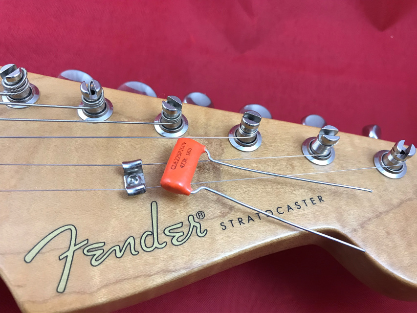 Telecaster upgrade guitar wiring kit with orange drop tone cap, switch