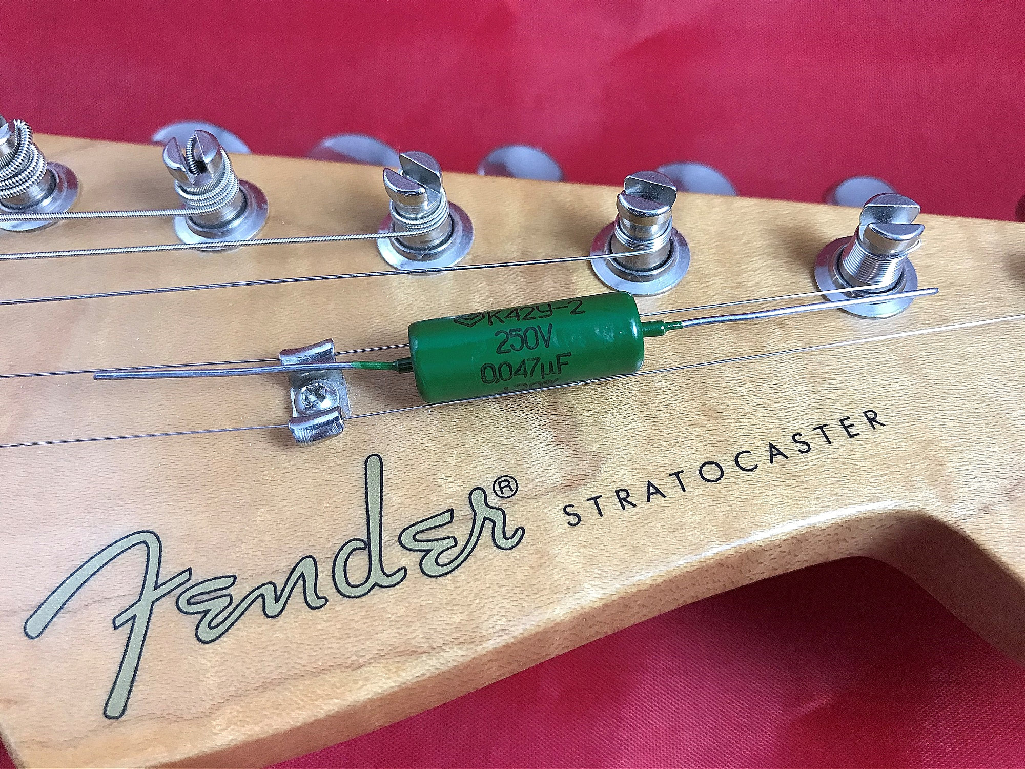 Fender JazzMaster Standard upgrade wiring kit PIO tone cap guitar wiring harness kit 