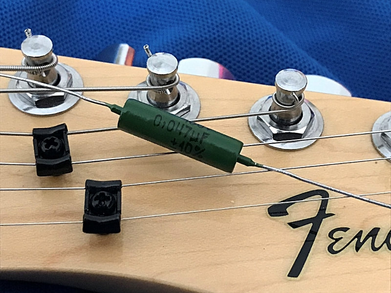 trone Optagelsesgebyr forbundet Fender Telecaster prebuilt wiring kit PIO tone cap Bourns pots reverse