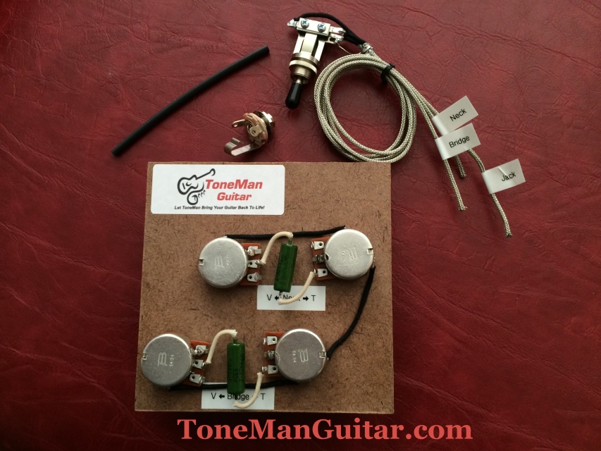 Upgrade Guitar Wiring Harness Kits Gibson Epiphone Fender jazzmaster wiring diagram 50 s 